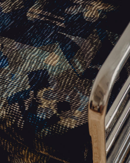 Mid Century Tubular Armchairs