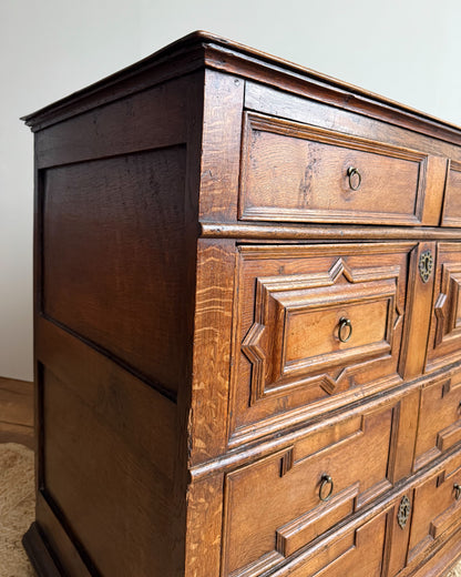 Antique Jacobean Chest Of Drawers