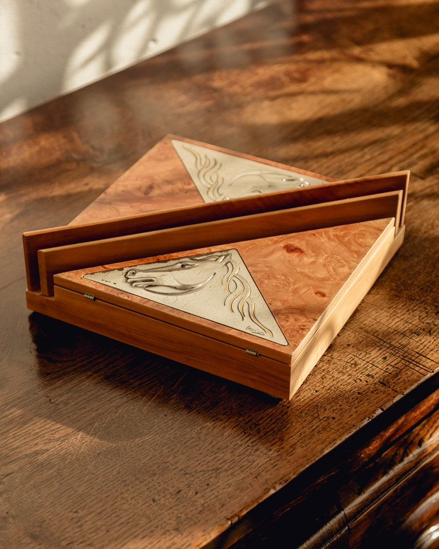 Italian Burl Trinket Box