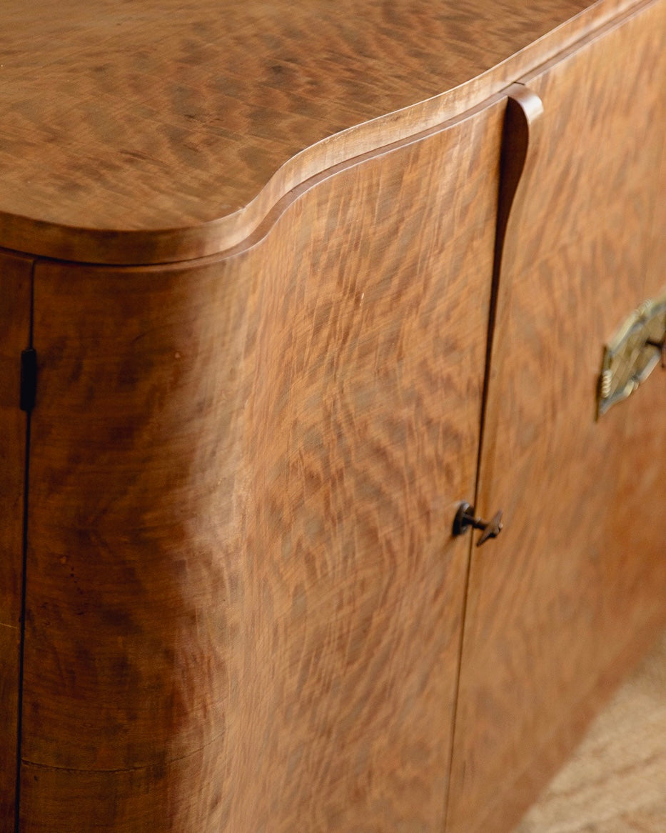 Art Deco Walnut Sideboard