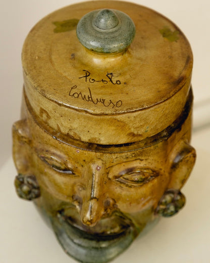Italian Head Vase by Paolo Condurso