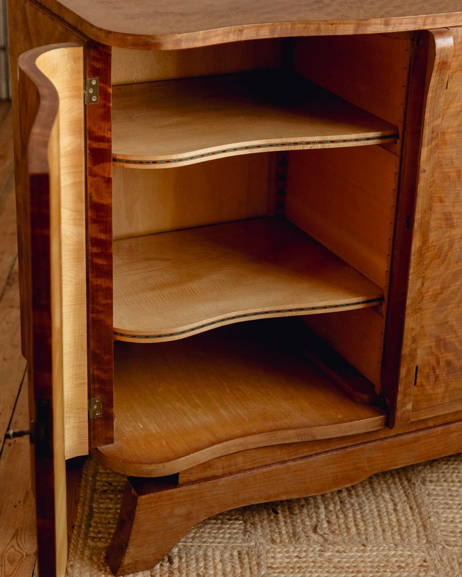 Art Deco Walnut Sideboard