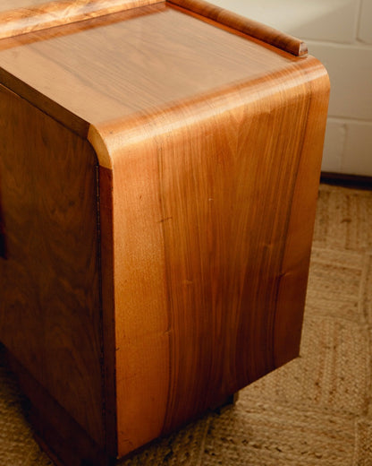 Burl Art Deco Sideboard