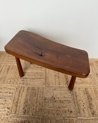 Brutalist Live Edge Table/Bench