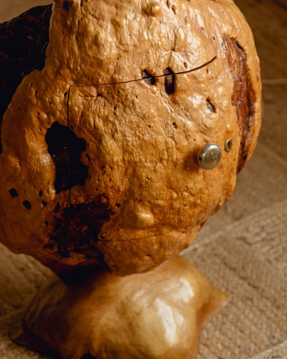 Burl Cocktail Cabinet