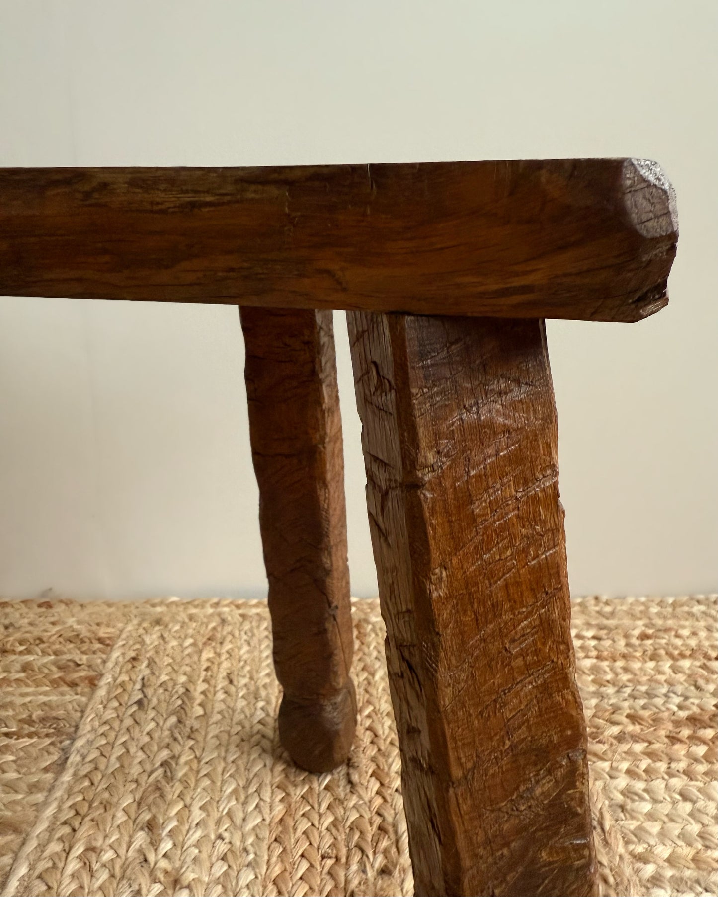 Brutalist Tripod Stool