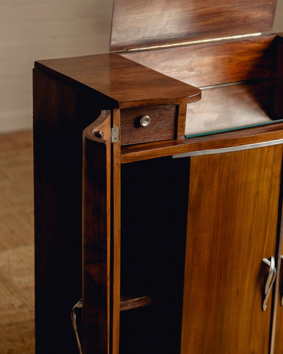 Art Deco French Cocktail Cabinet