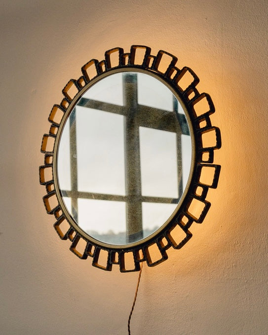 Backlit Mirror by Egon Hillebrand