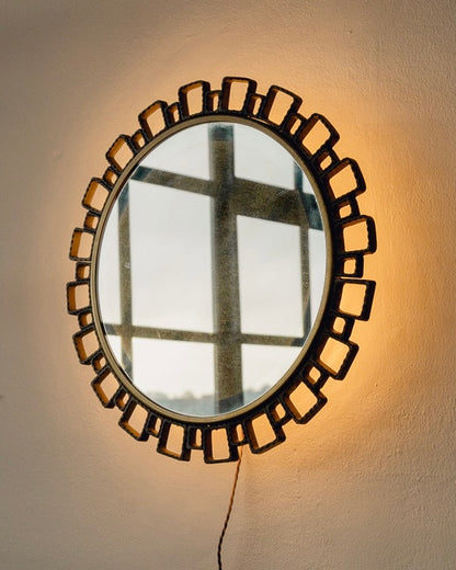 Backlit Mirror by Egon Hillebrand