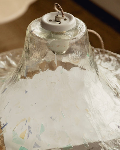 Murano ‘Terrazo’ Glass Pendant Light