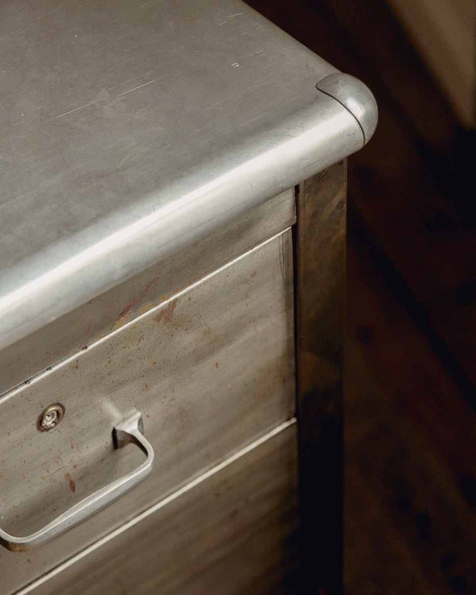 Steel Pedestal Desk