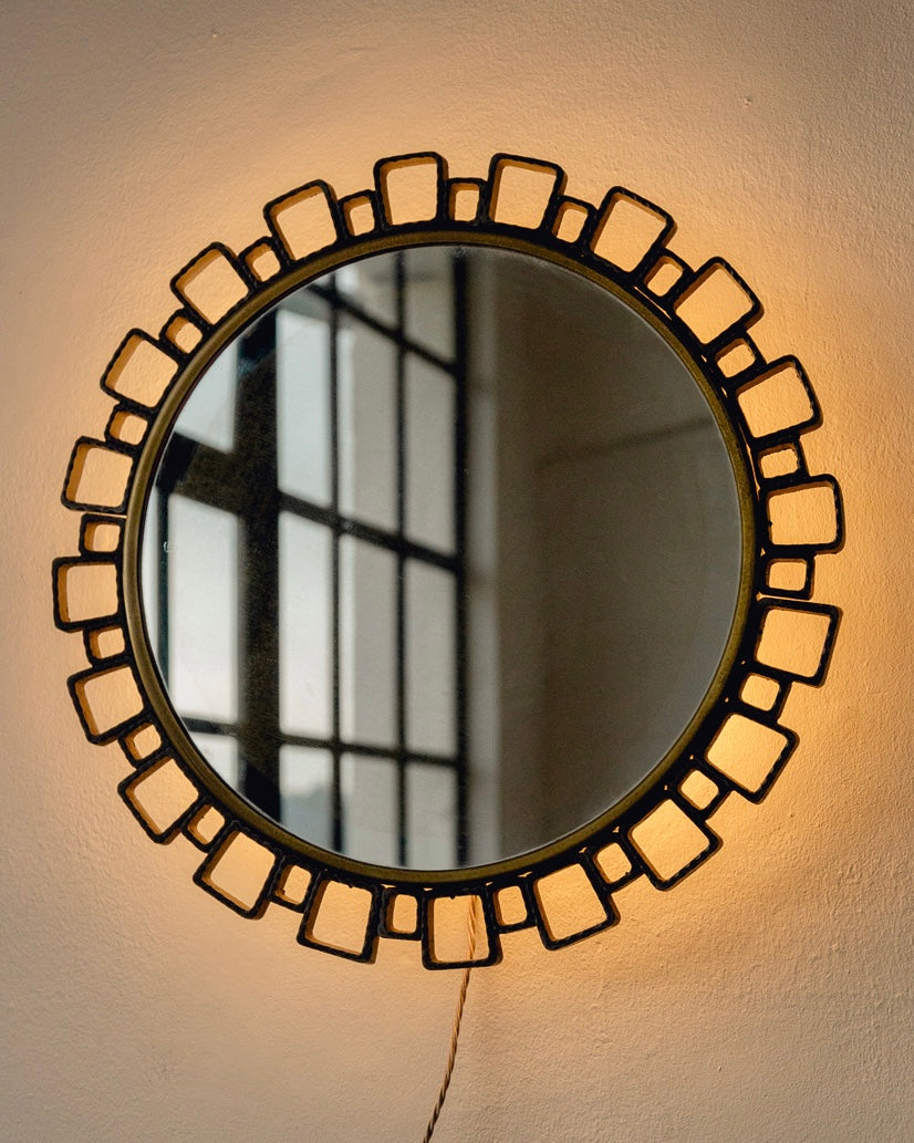 Backlit Mirror by Egon Hillebrand