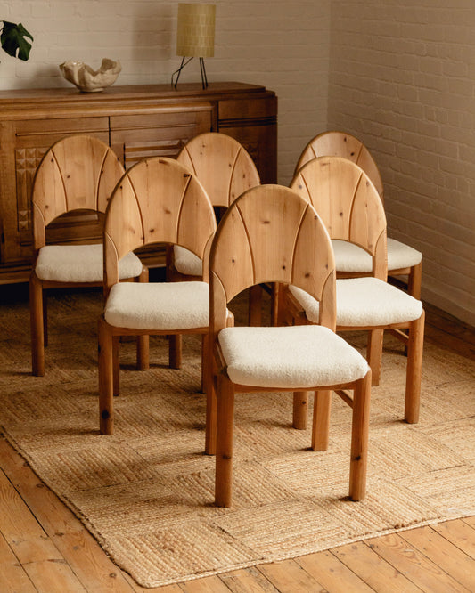 Danish Tulip Back Dining Chairs
