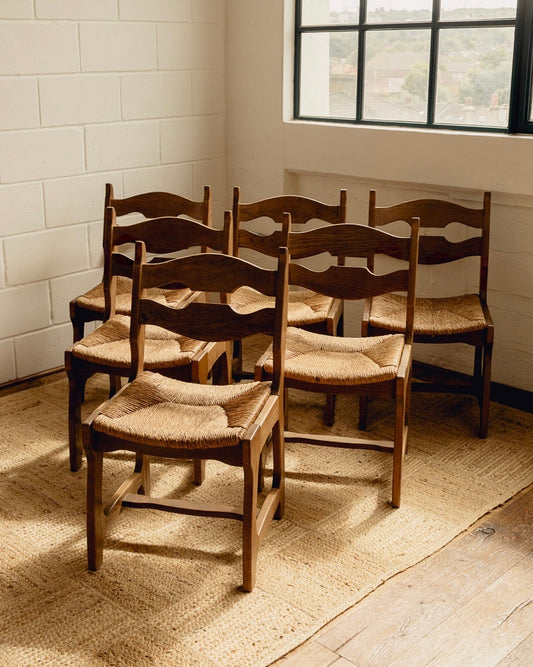 Guillerme & Chambron Razor Back Chairs