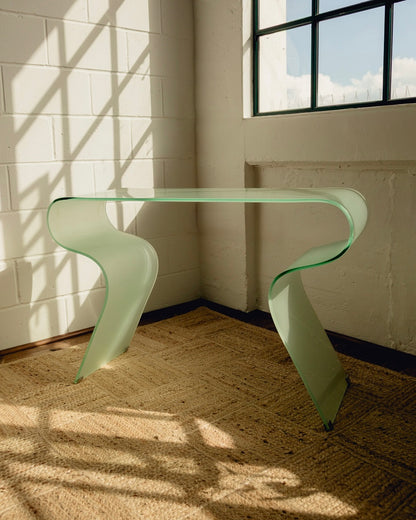 Italian Glass Console