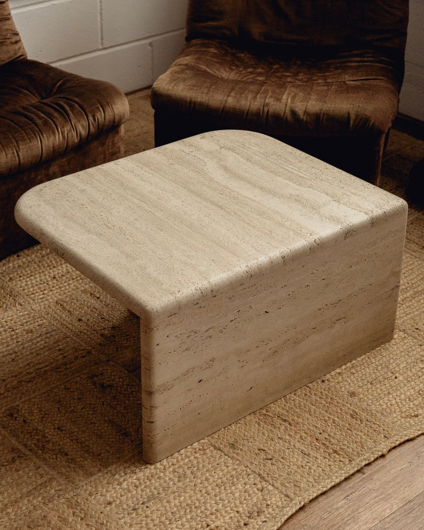 Travertine Coffee Table
