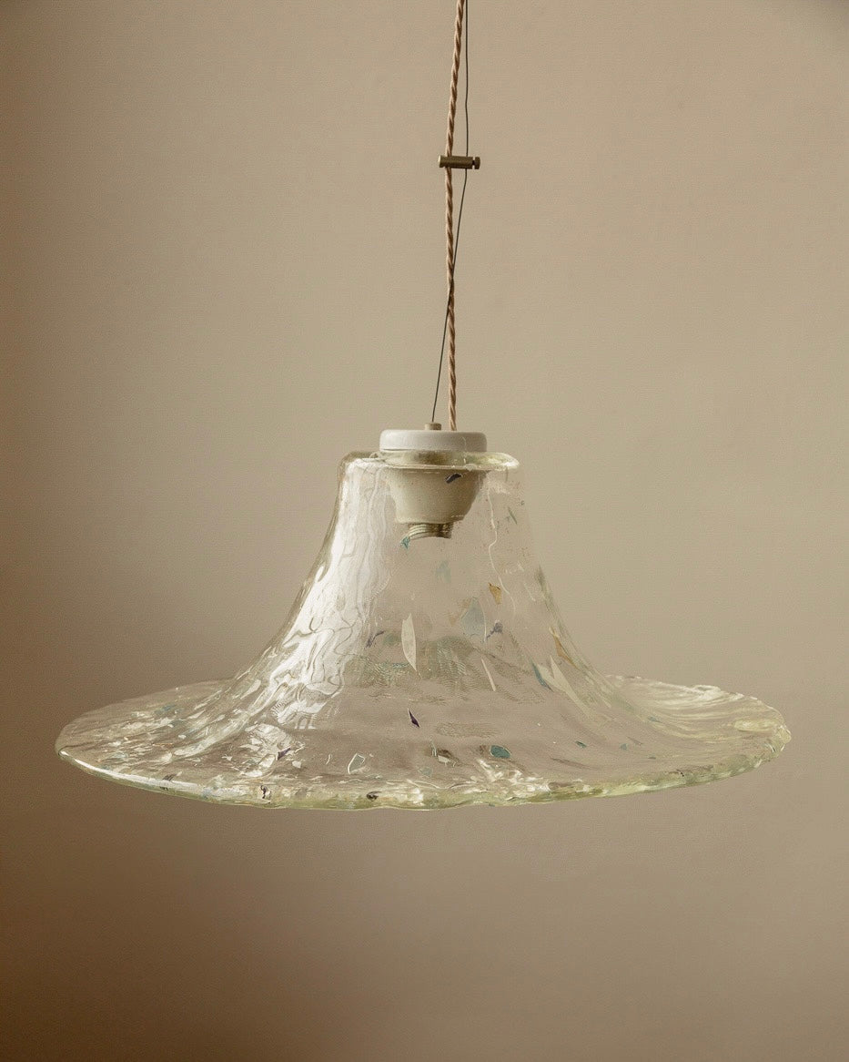 Murano ‘Terrazo’ Glass Pendant Light