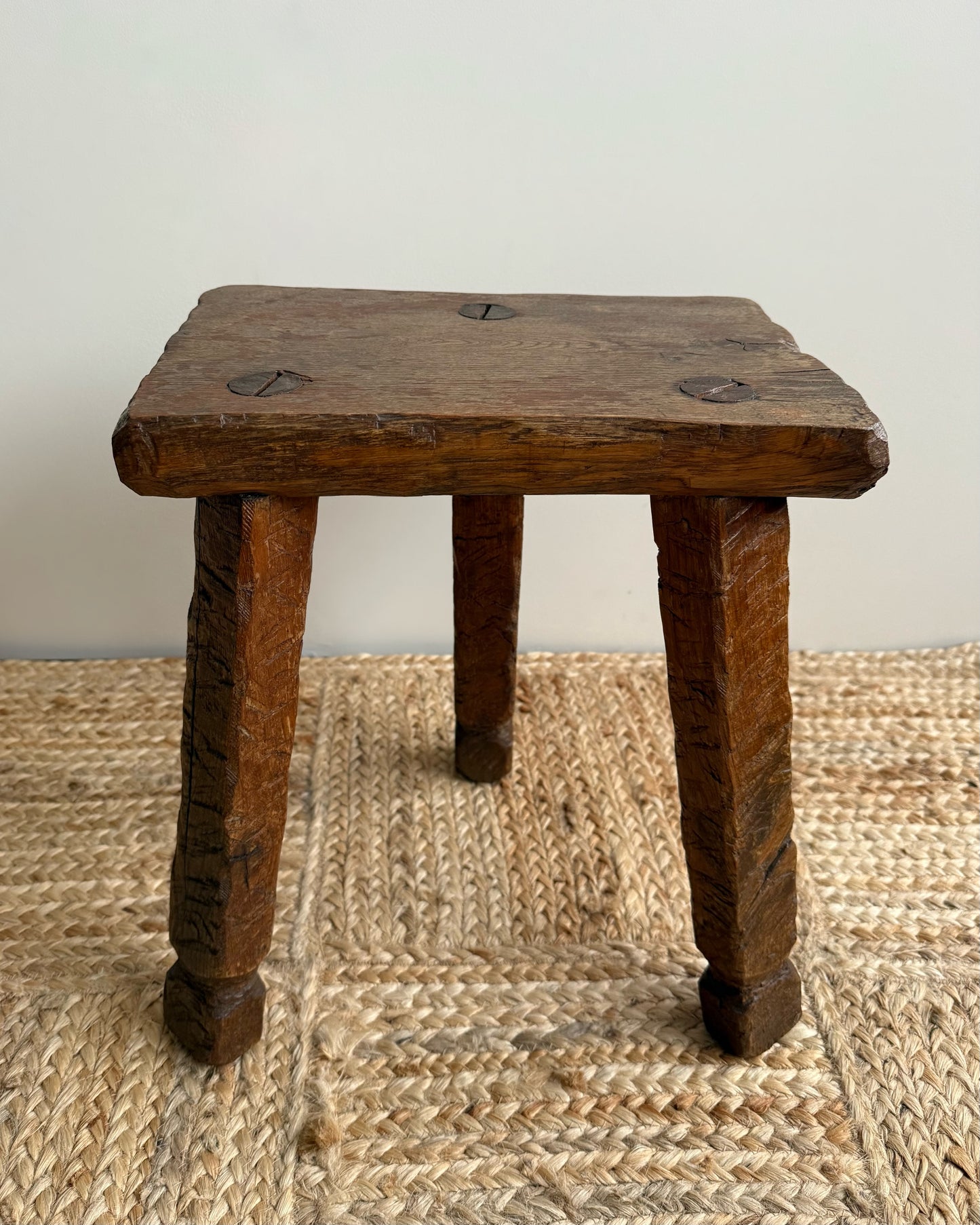 Brutalist Tripod Stool