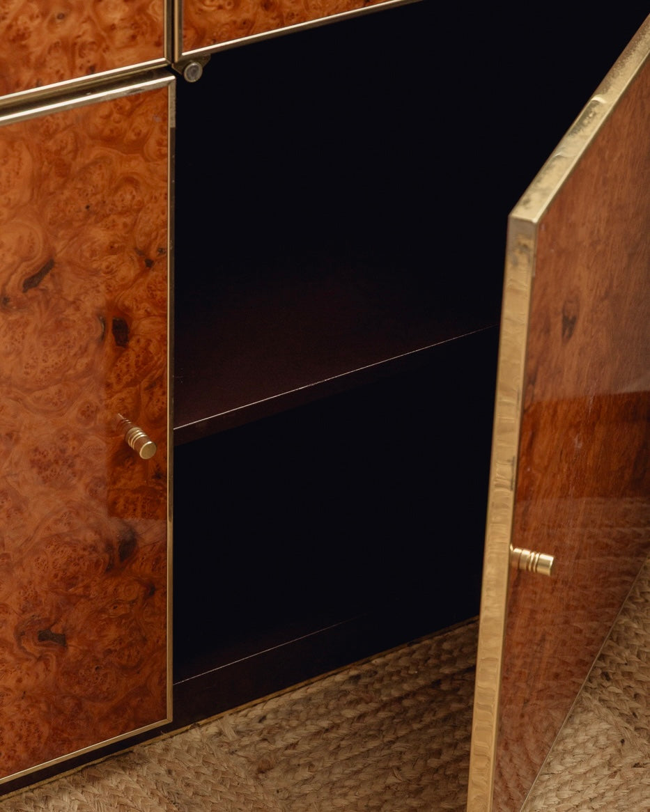 Burl Walnut Sideboard