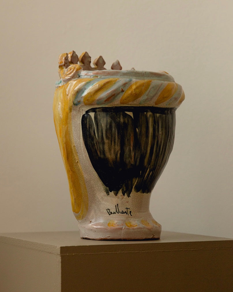 Sicilian Moro Head Vase