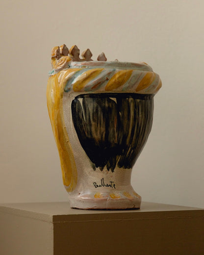 Sicilian Moro Head Vase