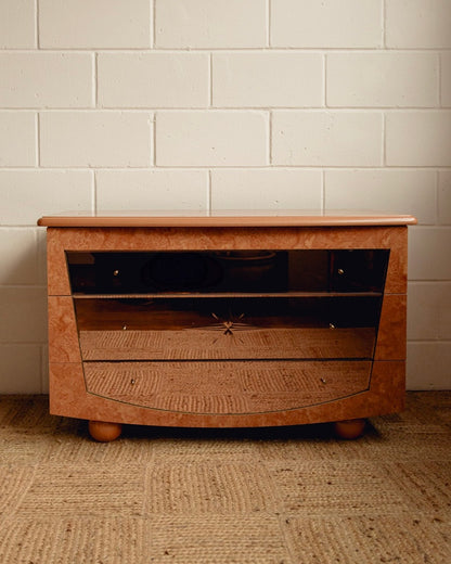 Burl Chest of Drawers/Sideboard
