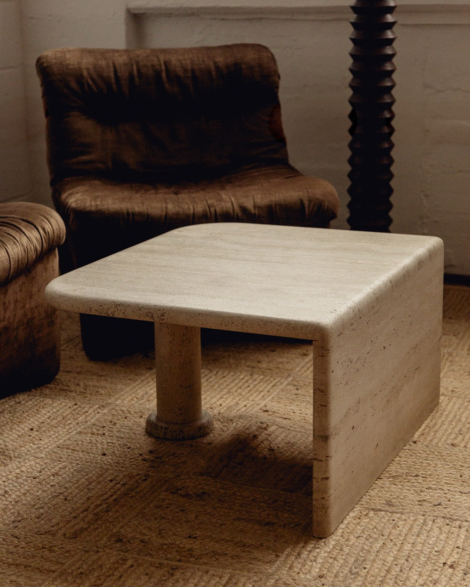 Travertine Coffee Table