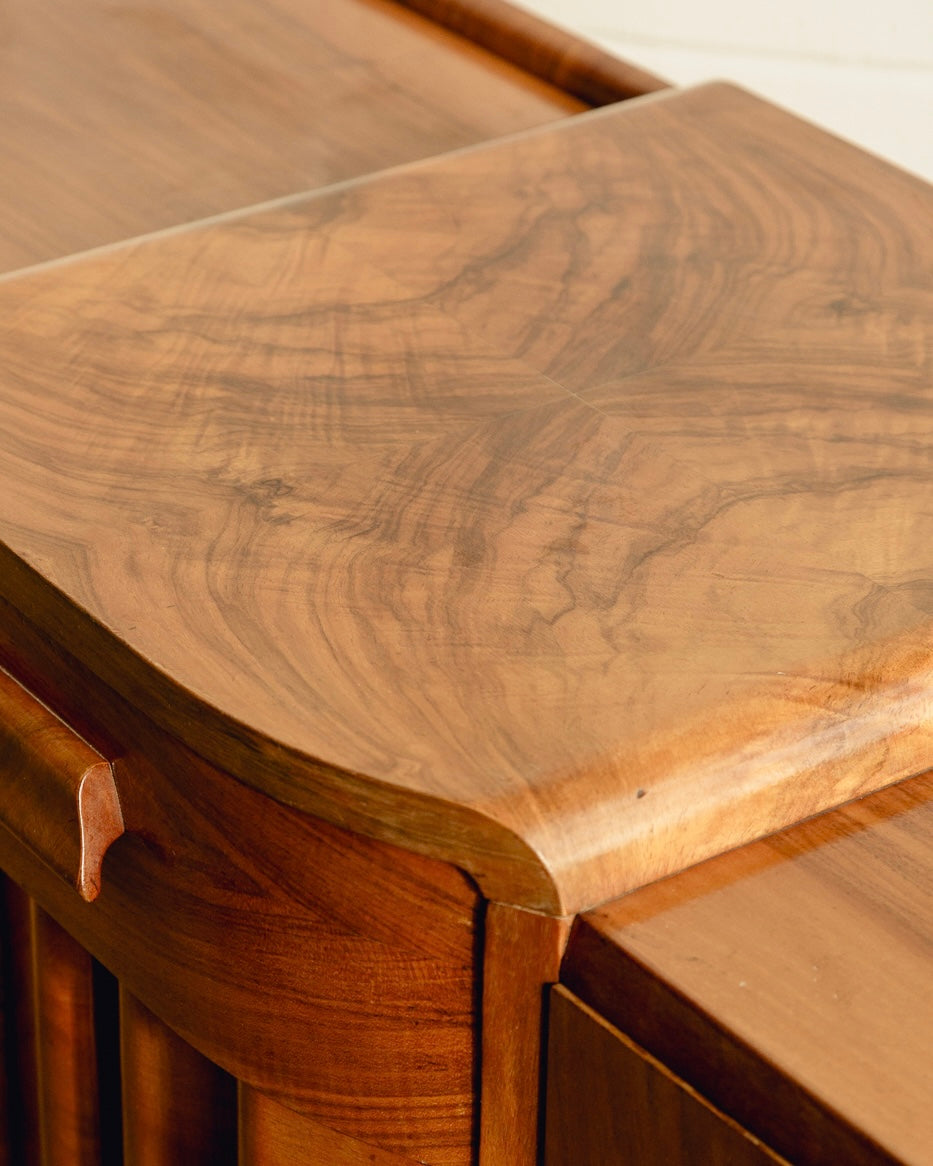 Burl Art Deco Sideboard