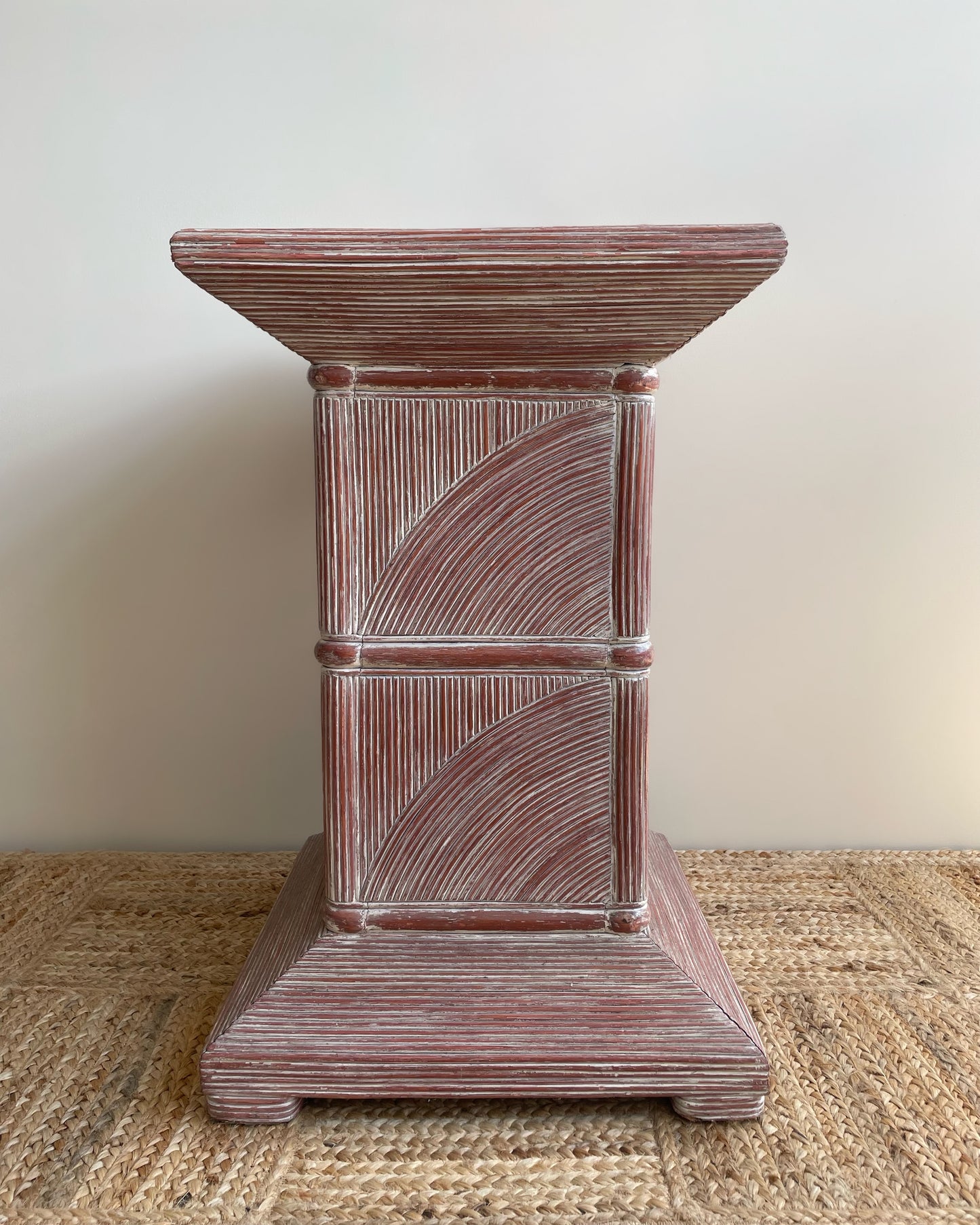 Pencil Reed Side Table
