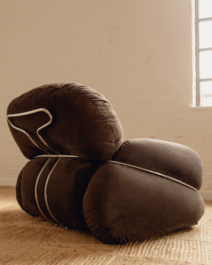 Italian Armchairs by Adriano Piazzesi