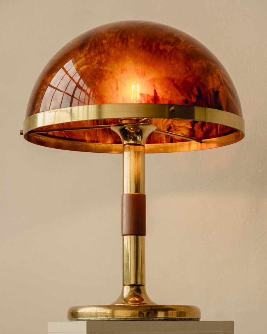 Temde Leuchten Brass Table Lamp