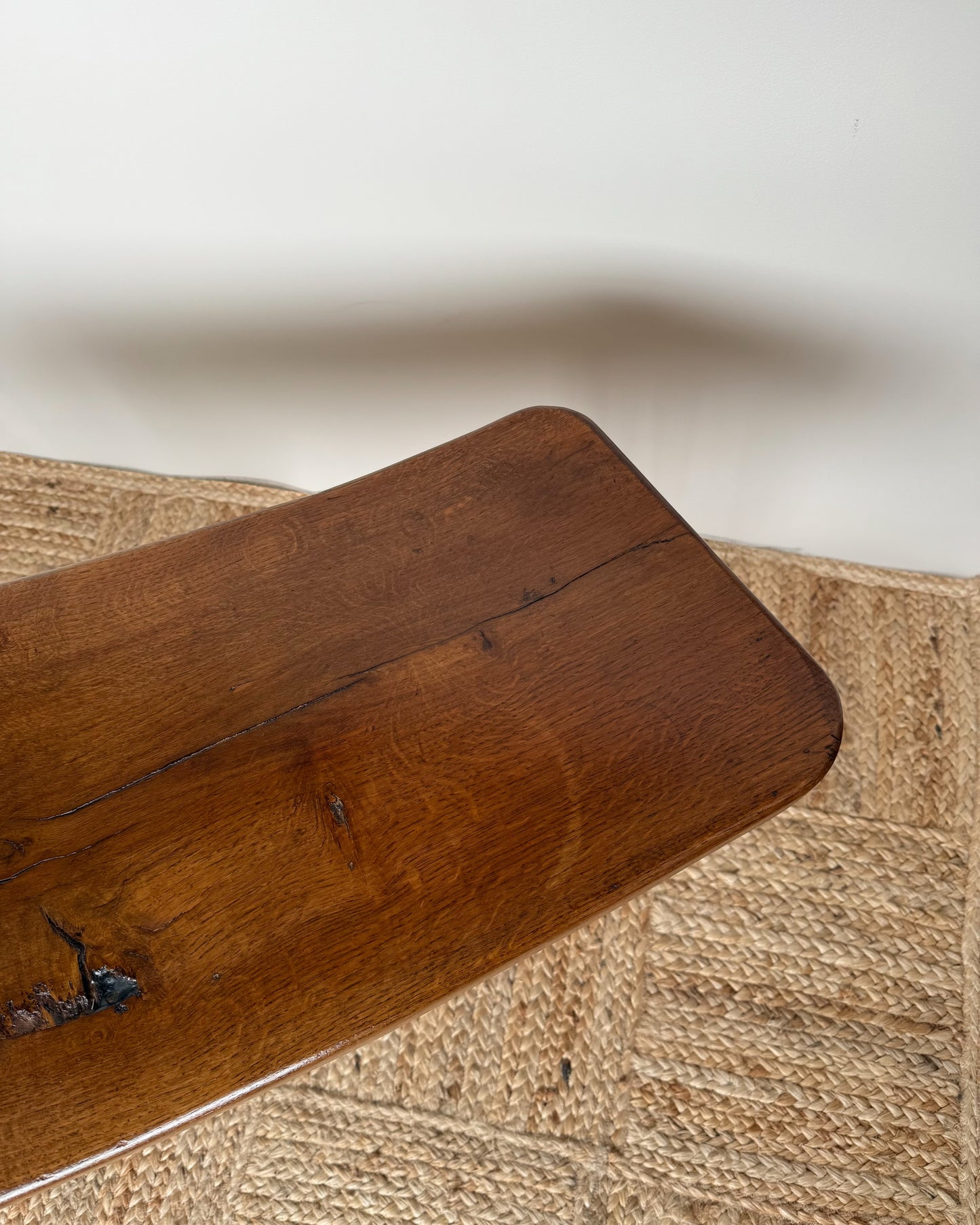 Brutalist Live Edge Table/Bench