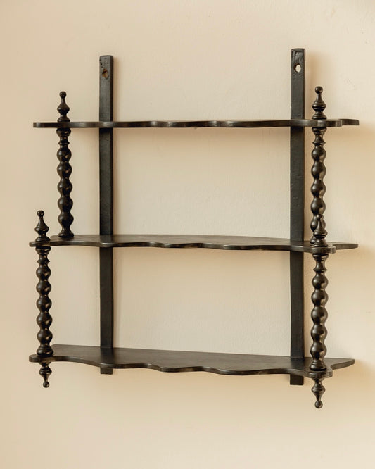 Wavy French Bobbin Shelves