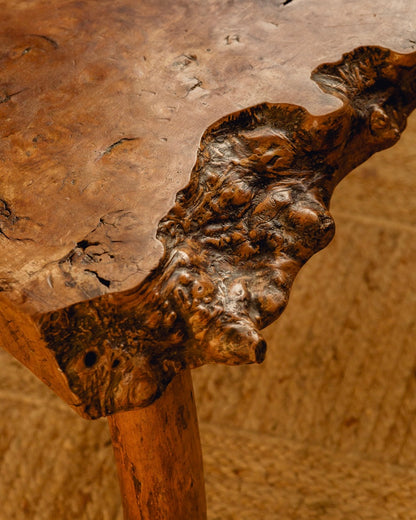 Brutalist Live Edge Coffee Table