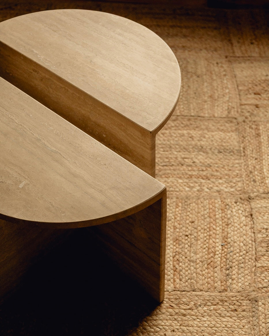 Travertine Coffee Table