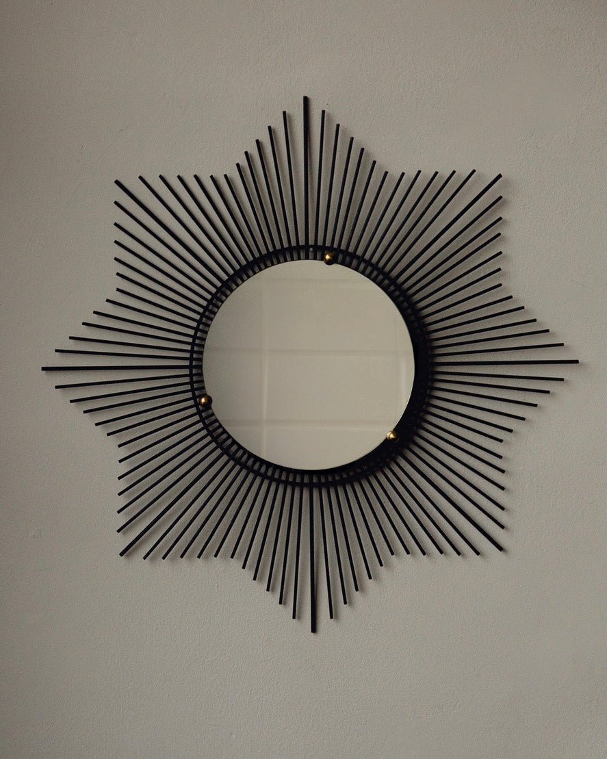 1950’s French Sunburst Mirror