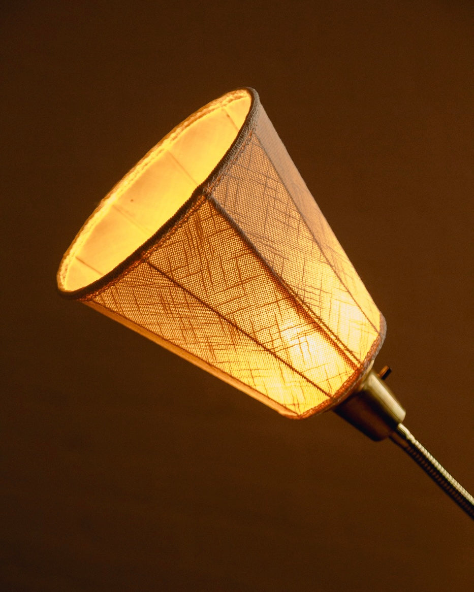 Swedish Brass Floor Lamp
