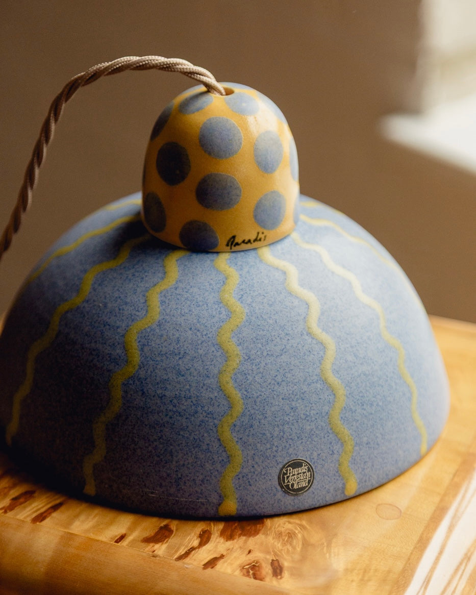 1960s Paradisverkstan Ceramic Pendant Light