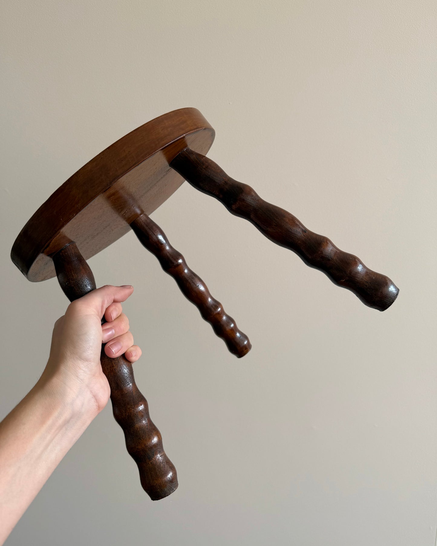 Circular Bobbin Stool