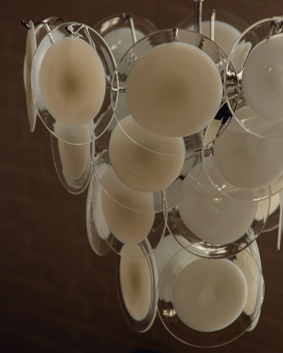 Luciano Vistosi Murano Chandelier
