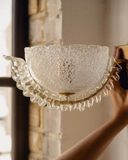 Pair of Barovier & Toso Murano Wall Lights