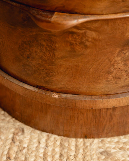 Art Deco Burl Walnut Sideboard
