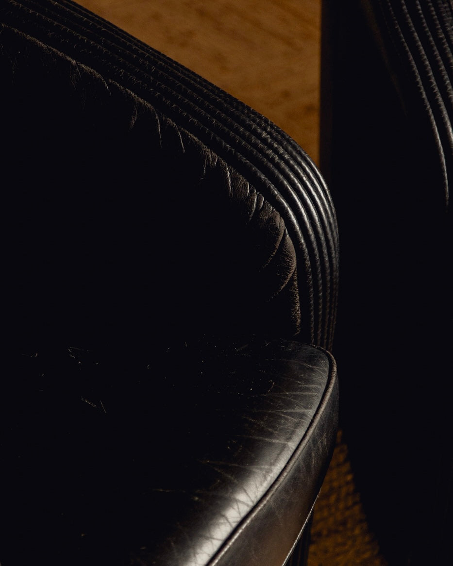 Tub Leather Armchairs