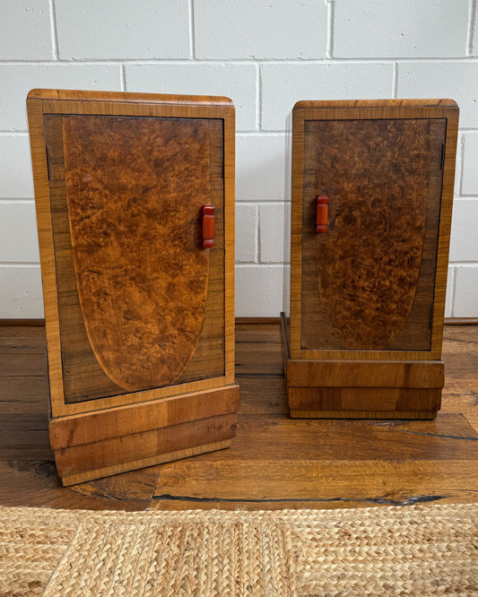 1920’s Burl Bedsides