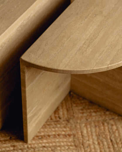 Travertine Coffee Table