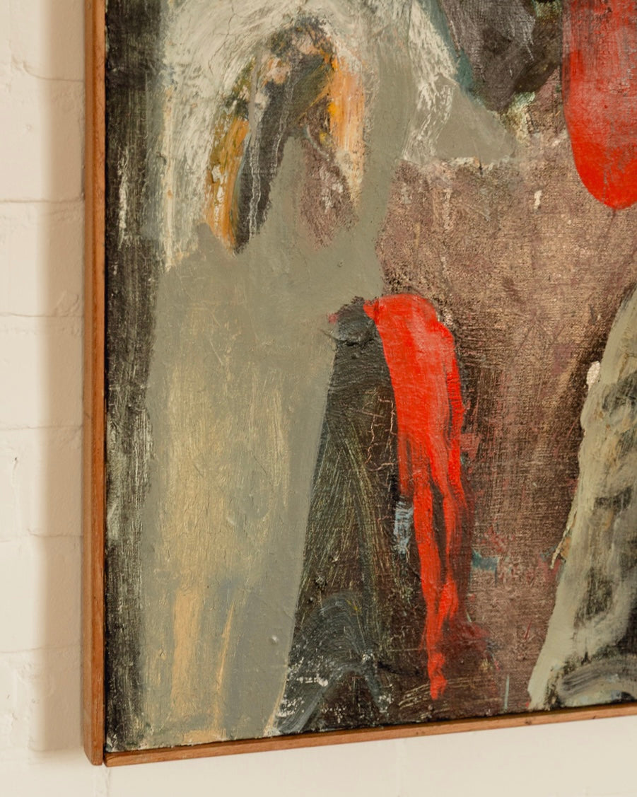 Abstract Blues and Reds