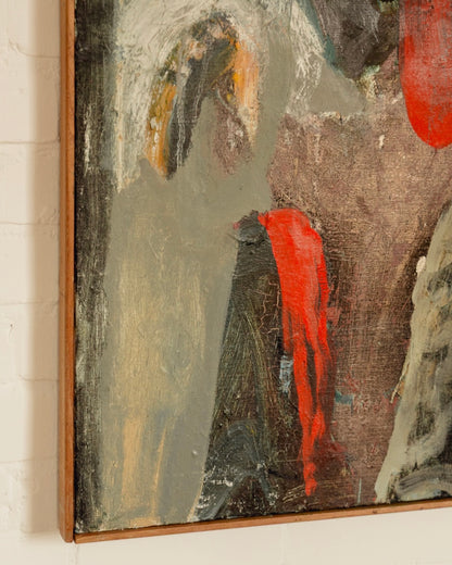 Abstract Blues and Reds