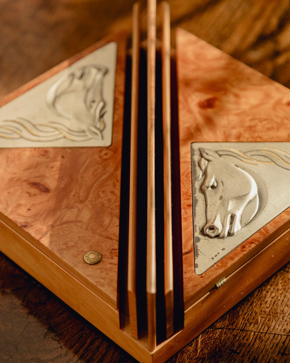 Italian Burl Trinket Box