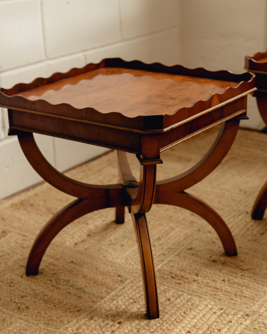 Wavy Top Bedsides / Side Tables