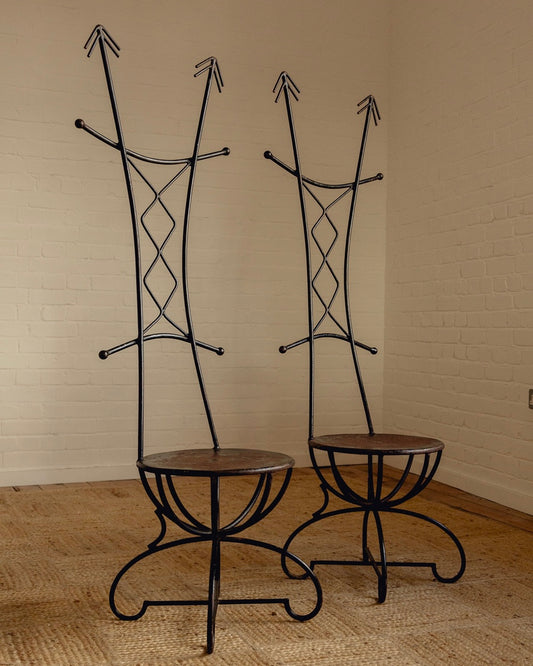 French Sculptural Chairs - Priced Individually